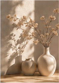 Warm neutral still life detail